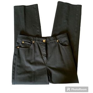 St. John Sport by Marie Gray, Black Jeans, Size 12